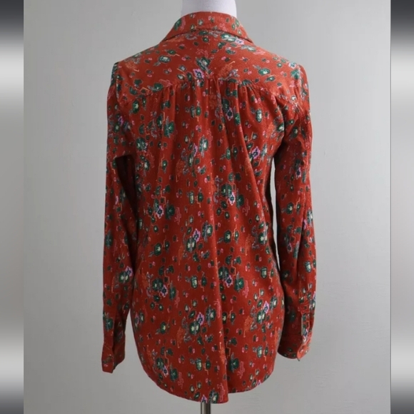 Anthropologie Corduroy Shirt, Building 18, Size 8, M - Picture 6 of 6